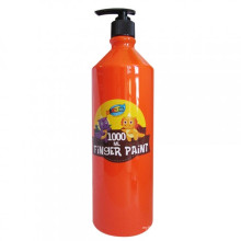 Peinture en doigt de couleur en bouteille 1000ML